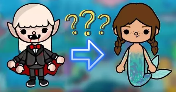 Are You More Mermaid Or Vampire In Toca Life World?