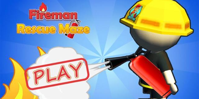 Fireman Rescue Maze